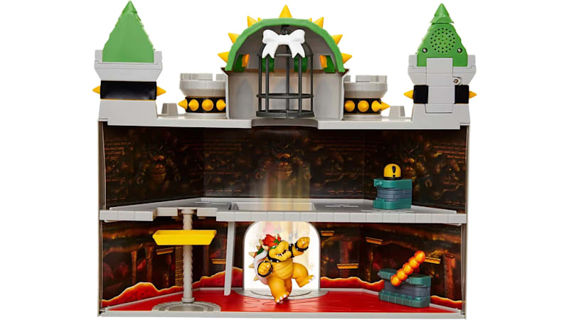 Deluxe bowser on sale castle playset